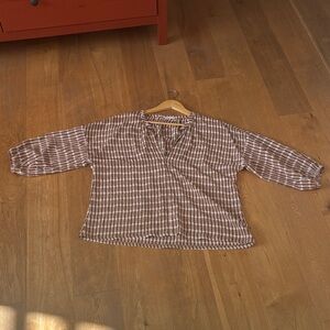 Erica Tanov silk de chine top